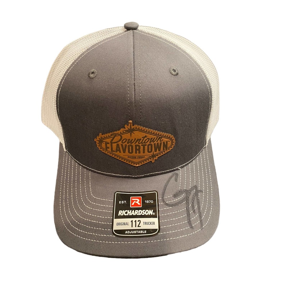 Autographed by Guy Fieri Downtown Flavortown Pigeon Forge mesh adjustable hat